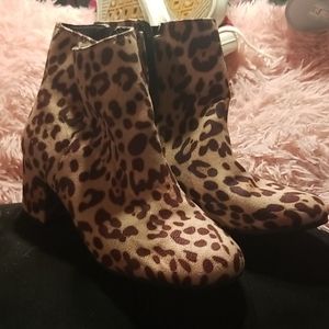 Cheetah boots